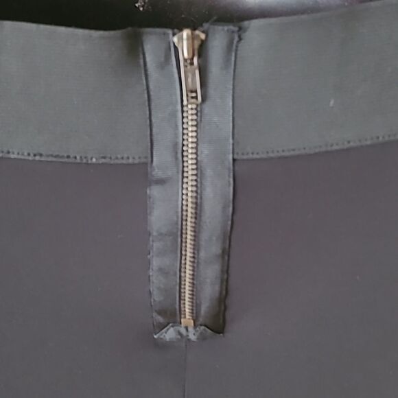 Worthington Black medium Pencil Skirt Stretch Band Waist zip back Womens - Picture 11 of 16